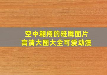 空中翱翔的雄鹰图片高清大图大全可爱动漫