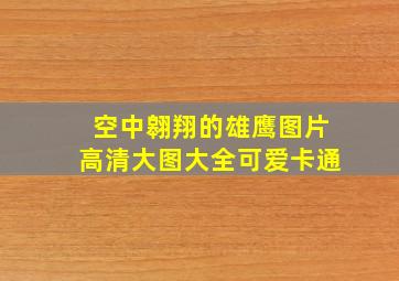 空中翱翔的雄鹰图片高清大图大全可爱卡通