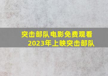 突击部队电影免费观看2023年上映突击部队