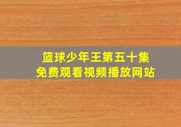 篮球少年王第五十集免费观看视频播放网站