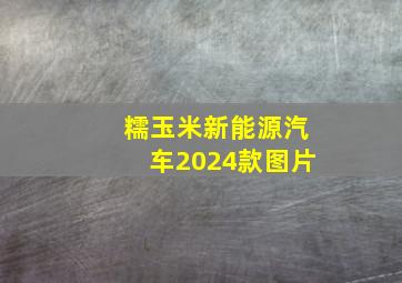 糯玉米新能源汽车2024款图片