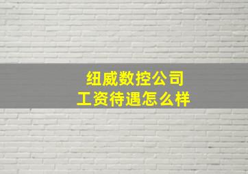 纽威数控公司工资待遇怎么样