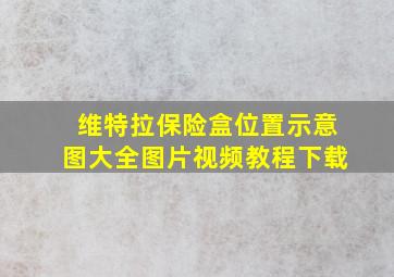 维特拉保险盒位置示意图大全图片视频教程下载