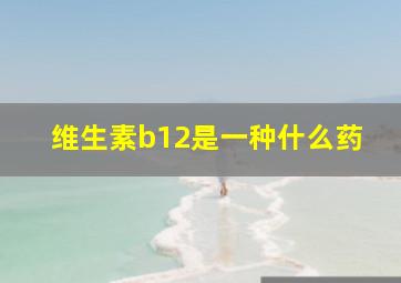 维生素b12是一种什么药