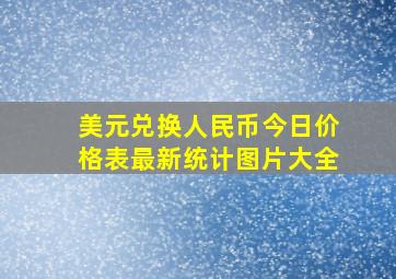 美元兑换人民币今日价格表最新统计图片大全