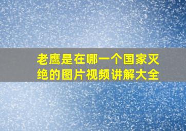 老鹰是在哪一个国家灭绝的图片视频讲解大全