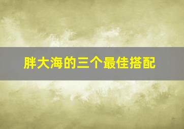 胖大海的三个最佳搭配