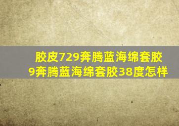 胶皮729奔腾蓝海绵套胶9奔腾蓝海绵套胶38度怎样