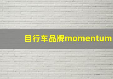 自行车品牌momentum