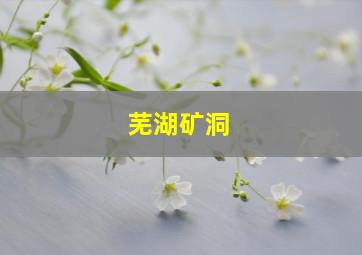 芜湖矿洞