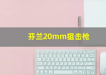 芬兰20mm狙击枪