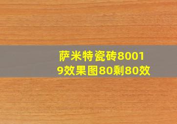 萨米特瓷砖80019效果图80剩80效