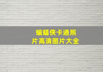 蝙蝠侠卡通照片高清图片大全