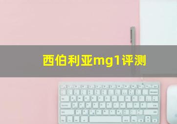 西伯利亚mg1评测