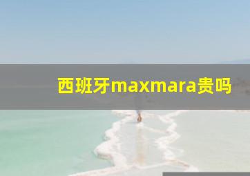 西班牙maxmara贵吗