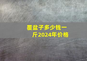 覆盆子多少钱一斤2024年价格