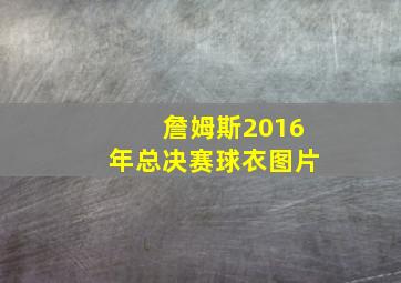 詹姆斯2016年总决赛球衣图片