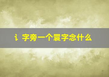 讠字旁一个睘字念什么