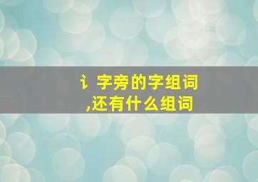 讠字旁的字组词,还有什么组词