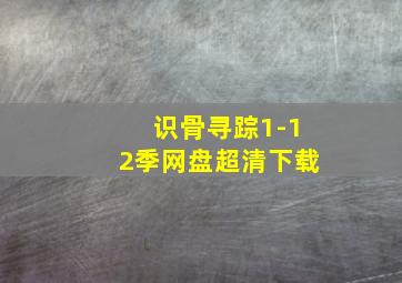 识骨寻踪1-12季网盘超清下载