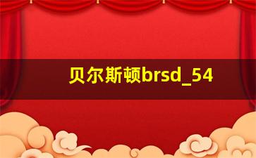 贝尔斯顿brsd_54