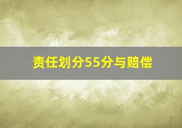 责任划分55分与赔偿