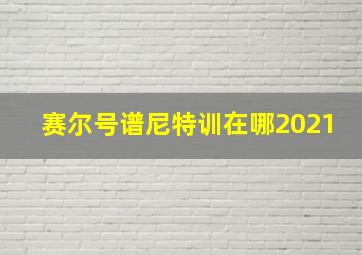 赛尔号谱尼特训在哪2021