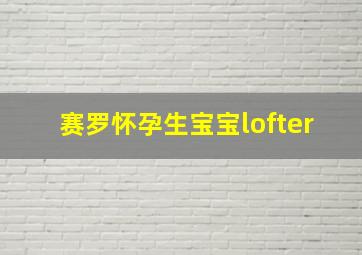 赛罗怀孕生宝宝lofter