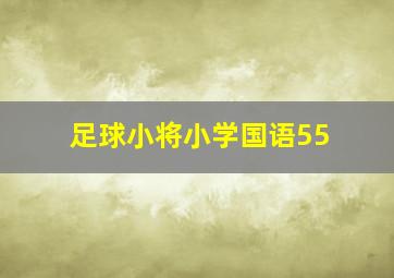 足球小将小学国语55