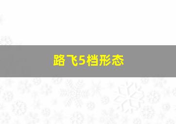 路飞5档形态