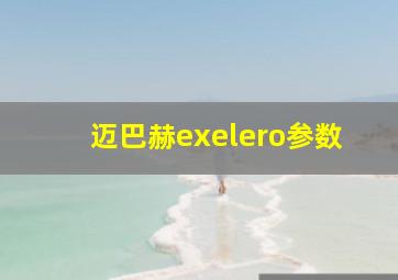 迈巴赫exelero参数