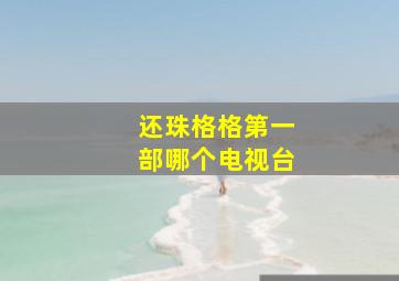 还珠格格第一部哪个电视台