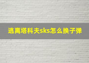 逃离塔科夫sks怎么换子弹