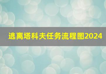 逃离塔科夫任务流程图2024