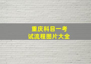 重庆科目一考试流程图片大全