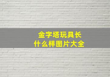 金字塔玩具长什么样图片大全