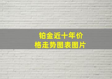 铂金近十年价格走势图表图片