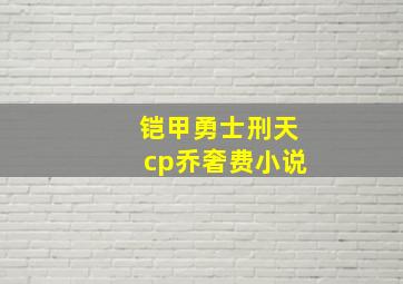 铠甲勇士刑天cp乔奢费小说