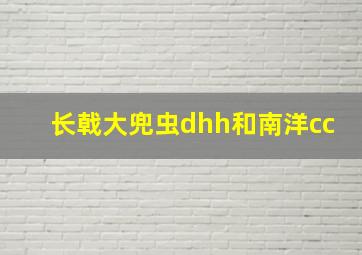 长戟大兜虫dhh和南洋cc