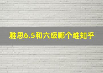 雅思6.5和六级哪个难知乎