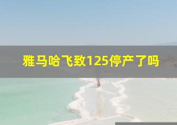 雅马哈飞致125停产了吗