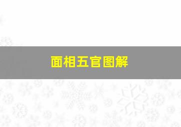 面相五官图解