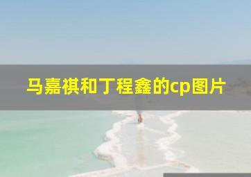 马嘉祺和丁程鑫的cp图片