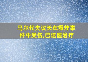 马尔代夫议长在爆炸事件中受伤,已送医治疗