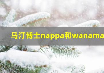 马汀博士nappa和wanama区别