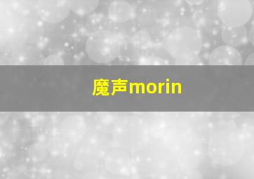 魔声morin