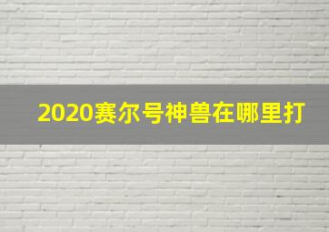 2020赛尔号神兽在哪里打