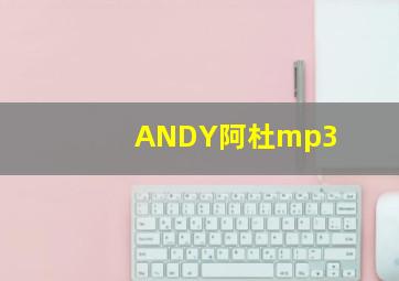 ANDY阿杜mp3