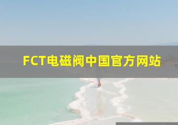 FCT电磁阀中国官方网站