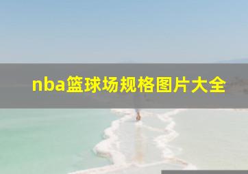 nba篮球场规格图片大全